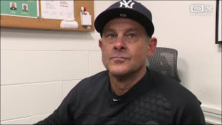 Aaron Boone discusses Gil's scoreless start, Stanton's 3 RBIs