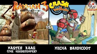 Mecha Hoodstomper Rayman 3 X Crash Twinsanity Mashup