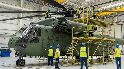 Inside the CH-53K King Stallion Factory: Building the World’s Powerful Helicopter | Full Process