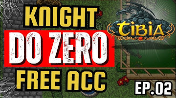 Primeiros Passos KNIGHT do Zero - Tibia 2025 (EP.2) - Guia para Iniciantes!