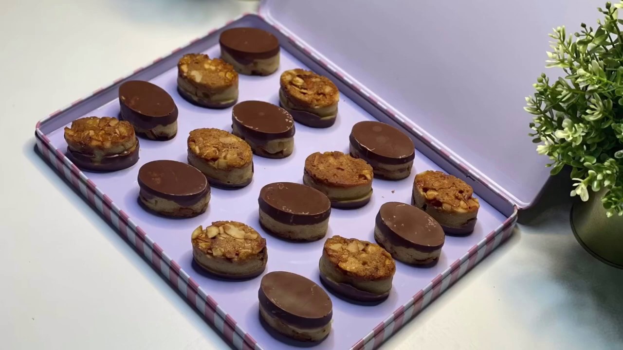 فينونسيي بالنوجا بطريقة سهلة وناجحة 💯 financier nougatine