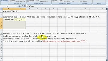 Validacion de Datos - Parte IV FECHA