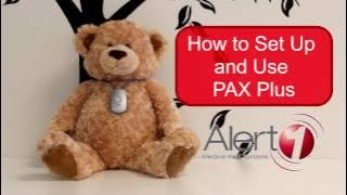 How to Set Up and Use Your PAX Plus Mobile Home Fall Detection | Alert1 Medical Alert Systems