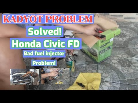 How to clean fuel injectors for Honda Civic FD ( Kadyot Problem) - YouTube