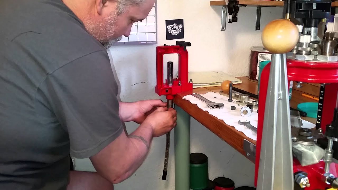 Clean and lube a Lee single stage press YouTube