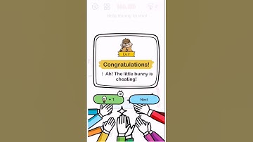 Brain Out Level 80 Help Bunny to win Walkthrough Solution