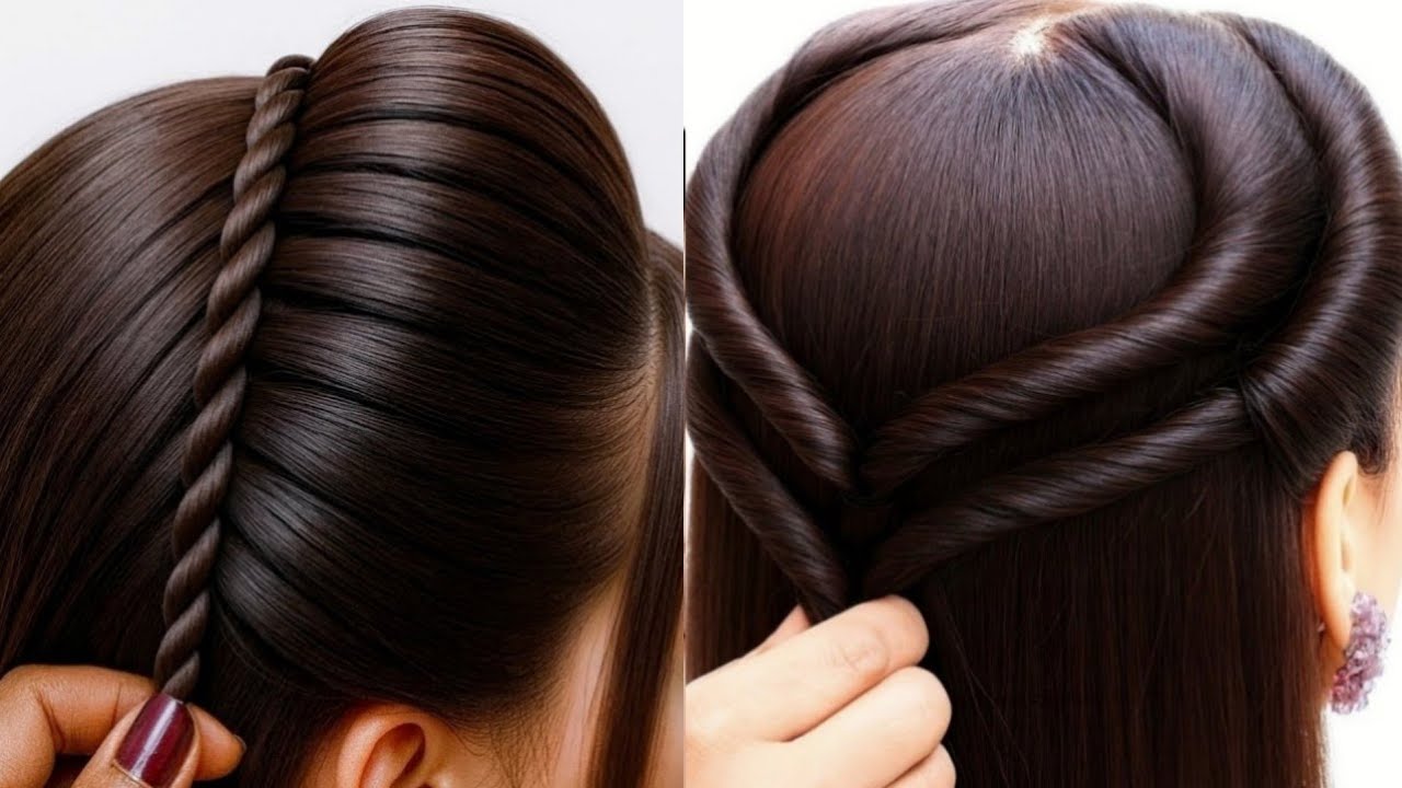 Easy Hairstyle Tutorial Step by Step | New Easy Hairstyle | Different Hairstyle |Trending Hairstyle 