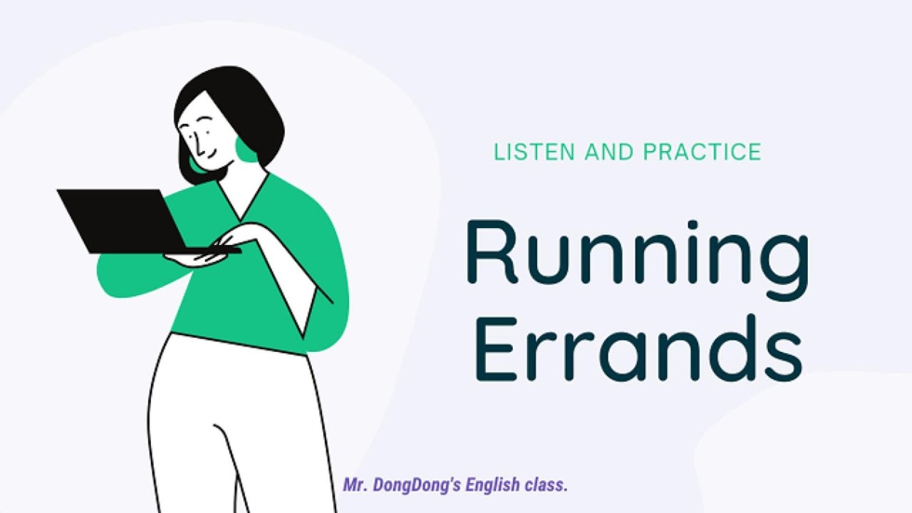 Running Errands | English Conversations Practice | English Speaking ...