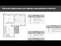 Planta de acabamentos com legendas automatizadas no Archicad