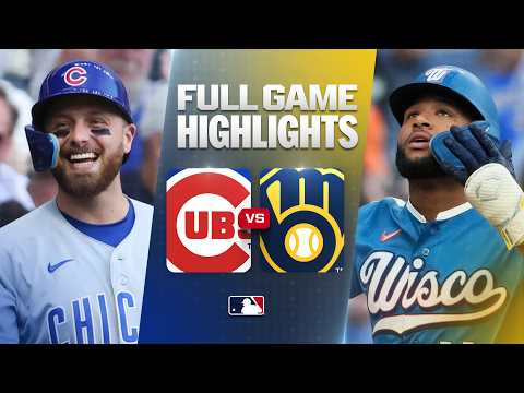 CUBS vs. BREWERS: Official Full Game Highlights (June 27) | 2026 MLB Season