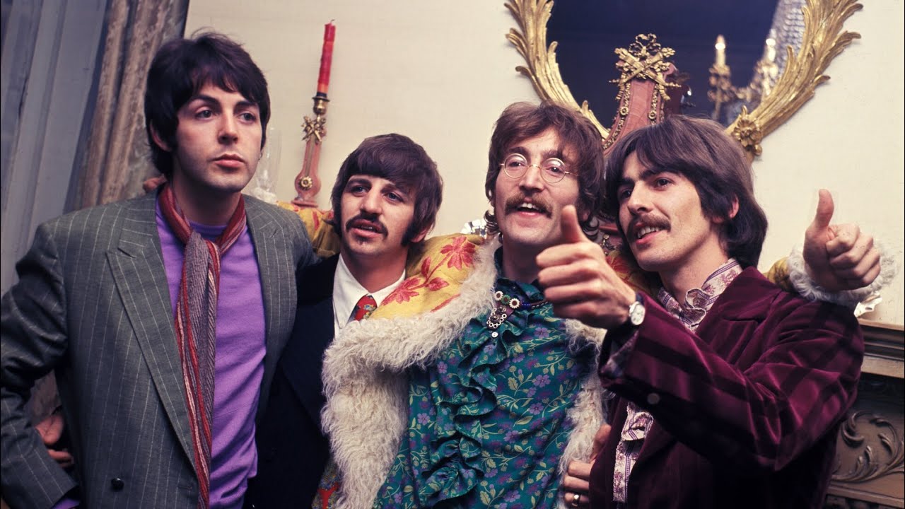 The Beatles Sgt Pepper 1st Uk Press - Stereo Wide Spine