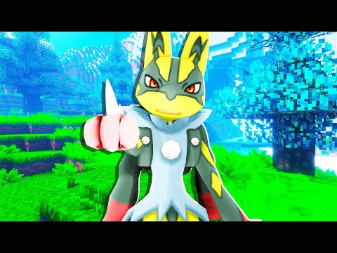 Mega Evolving SHINY Lucario in Pokemon! - Minecraft Pixelmon Multiplayer  Server 