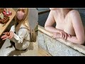 【タオル無し】みちのくギャルの秋保温泉郷日帰り温泉2　#Day trip to Onsen #एक दिवसीय गर्म पानी का झरना　温泉女子