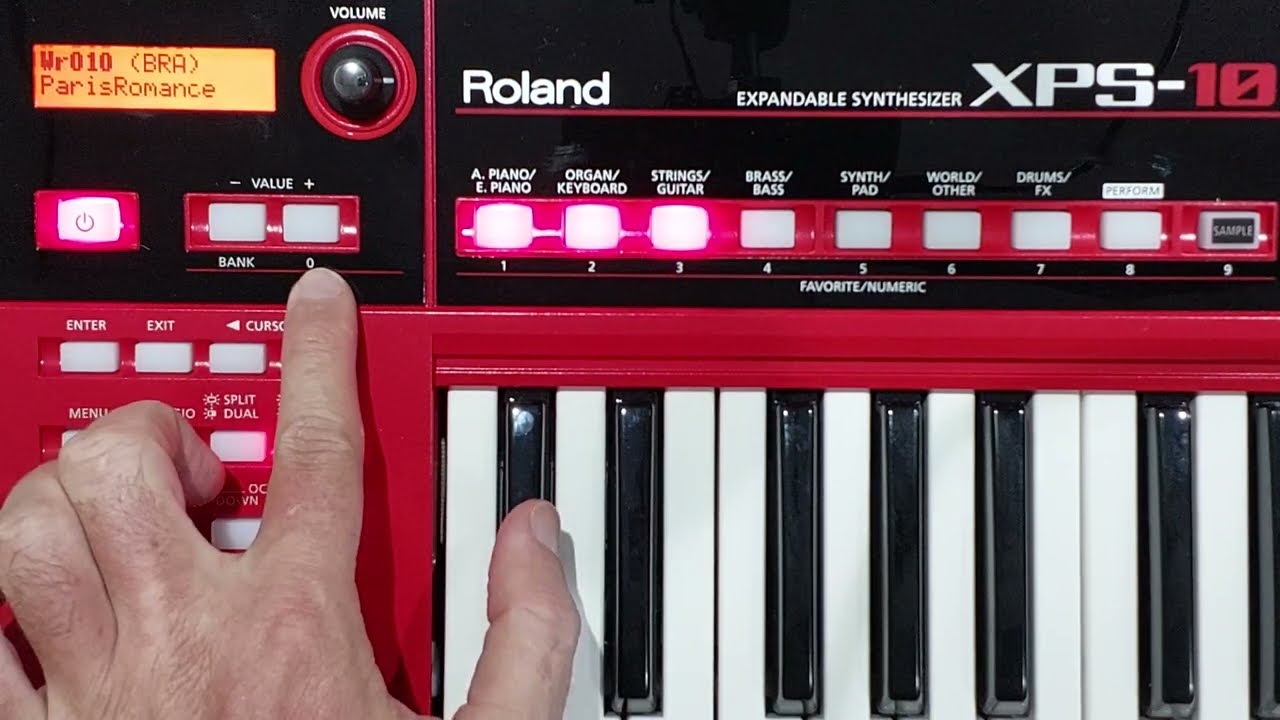 Banco Performance | Favorito – Roland xps-10