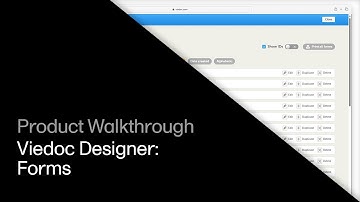 Viedoc Designer - Forms