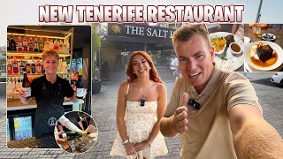 NEW Restaurant Opens in Los Cristianos & Laura Gets DRUNK! π Full Salt House Tenerife Review & Menu