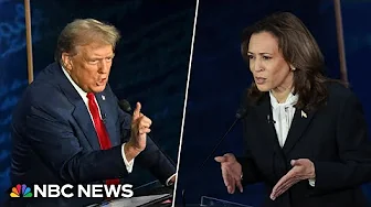 Watch the first debate between Harris and Trump in 3 minutes Watch the first debate between Harris and Trump in 3 minutes thumbnail