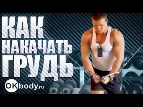 как накачать грудь-  упраженения для мышц груди