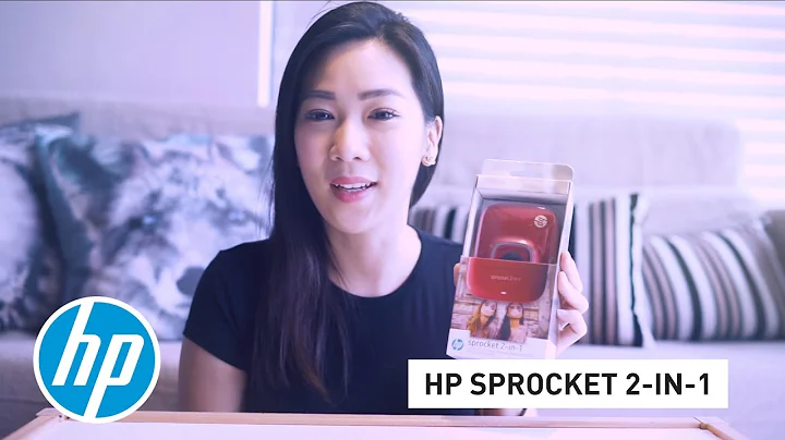 HP Sprocket 2 in 1 Smartphone Printer
