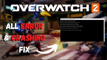 Fix Overwatch 2 All Errors | Fix crashing, freezing, blackscreen, unexpected error, CPU/GPU Error