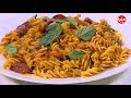 مكرونة بطريقة البيتزا نورا السادات