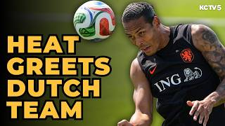 Heat shapes Netherlands’ World Cup training session in Kansas City