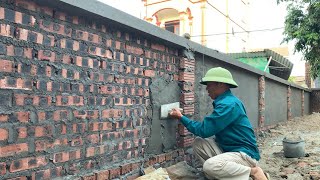 Traditional Craft Techniques to Build and Finish Beautiful Garden Fences from Excellent Cement