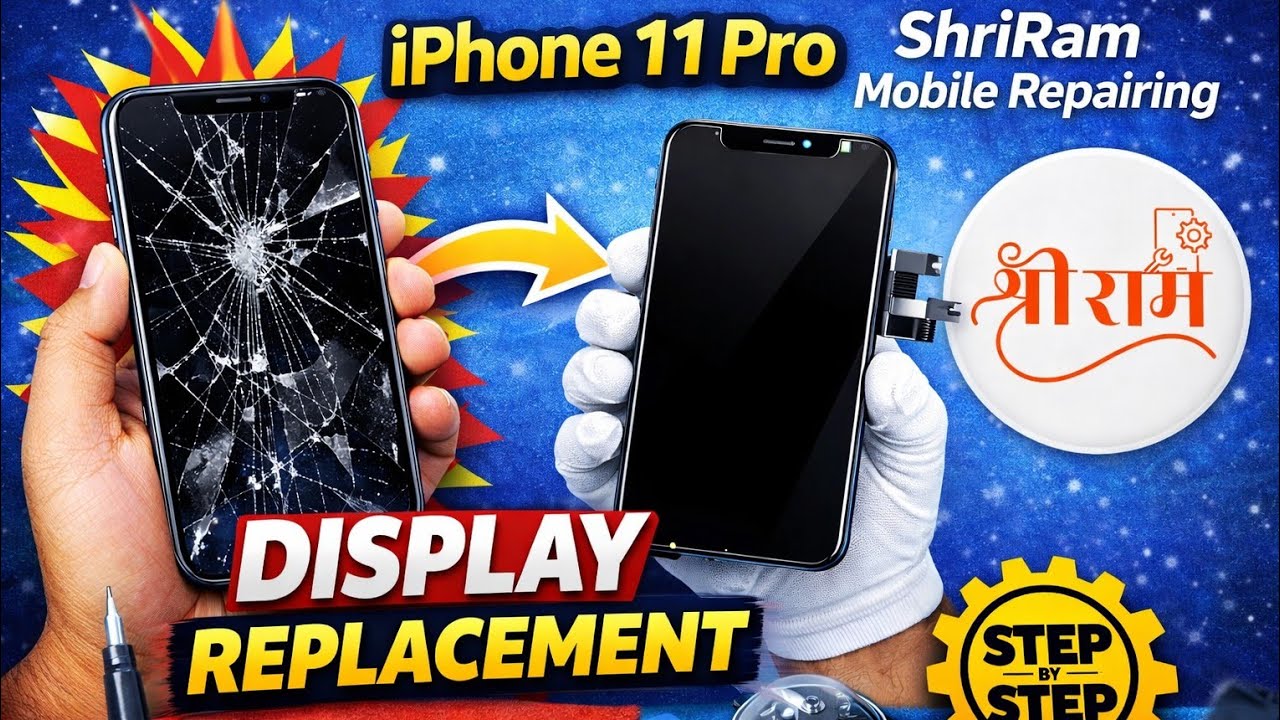 🔧 iPhone 11 Pro Display Replacement | Step-by-Step Repair Video