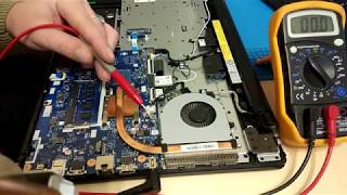 Диагностика и ремонт Lenovo Ideapad 110-15ACL (ноутбук не включается)