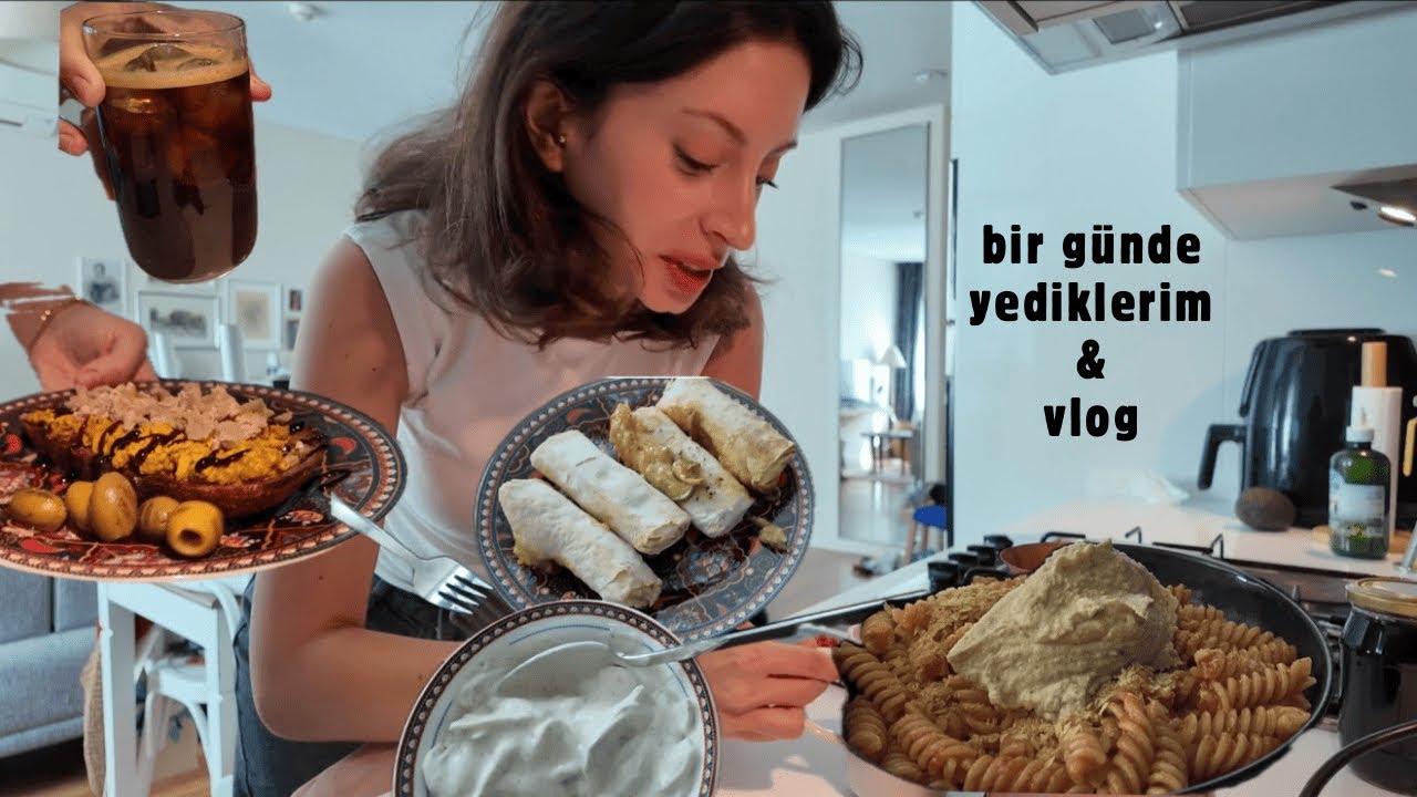 bir günde yediklerim