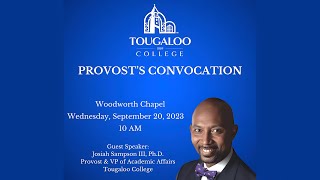 LINZSEY LYLE WELCOMES TOUGALOO COLLEGE PROVOST & VP OF ACADEMIC AFFAIRS, DR. JOSIAH SAMPSON III