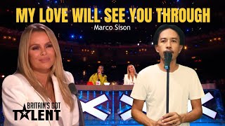 BRITAIN'S GOT TALENT FILIPINO PARTICIPANTS SING MY LOVE WILL SEE YOU THROUGH - MARCO SISON