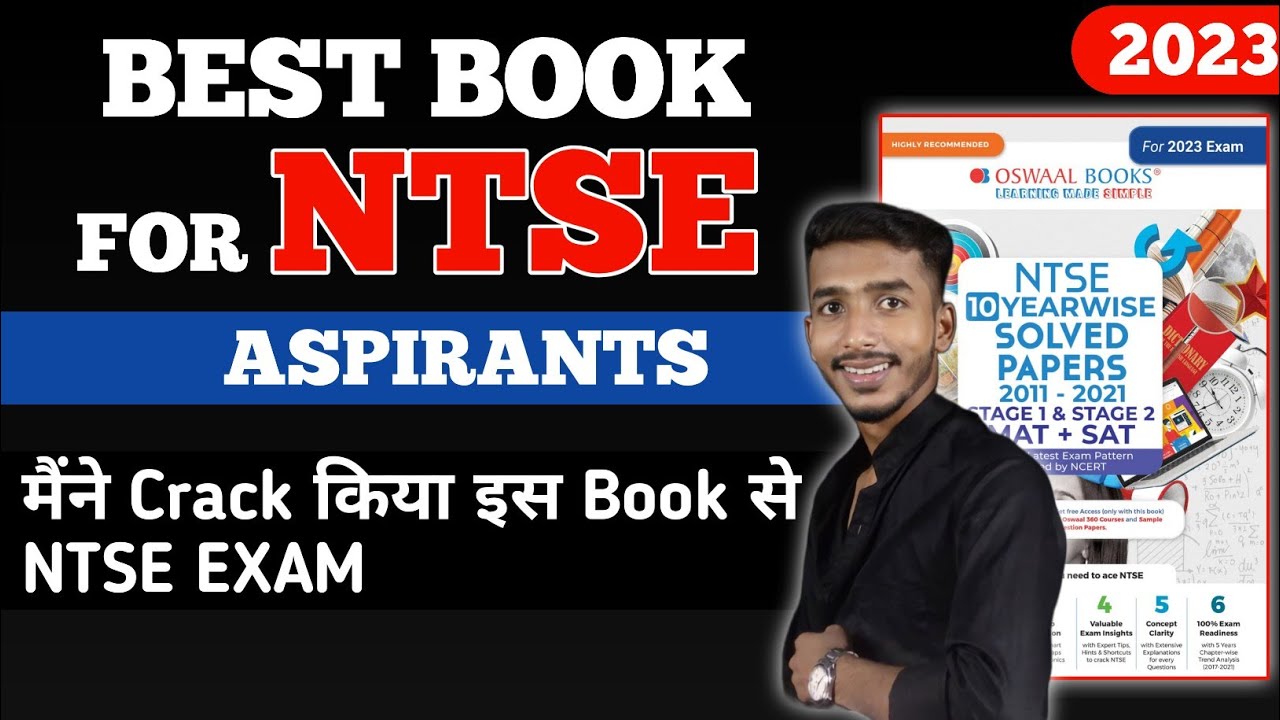 NTSE book full review 2023 | Best NTSE Book | Stage-1 & 2 MAT + SAT (For 2023 Exam)