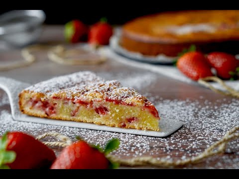 Video: Come Fare Una Torta Di Fragole Senza Farina