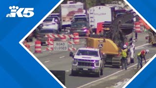 Drivers in Seattle area told to expect more heavy traffic this weekend