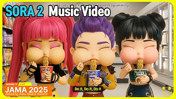『 SORA 2 』 Ai Music Video - OOP #Sora2 #openai #나노바나나
