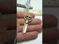 Custom Brass Head Key Blank