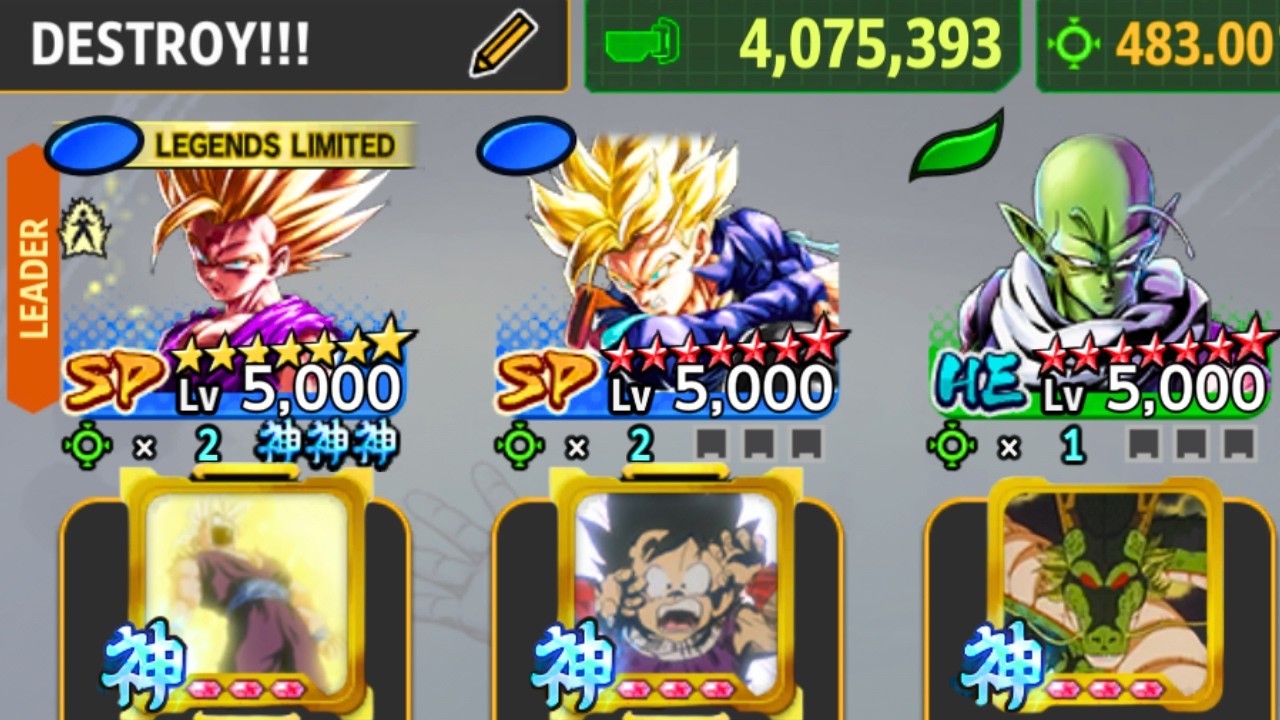 GOHAN WITH TRUNKS AND NAIL BUFFS DESTROYS HOPES AND DREAMS!! (Dragon Ball Legends)