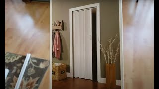 How to Install a folding\accordion door step by step