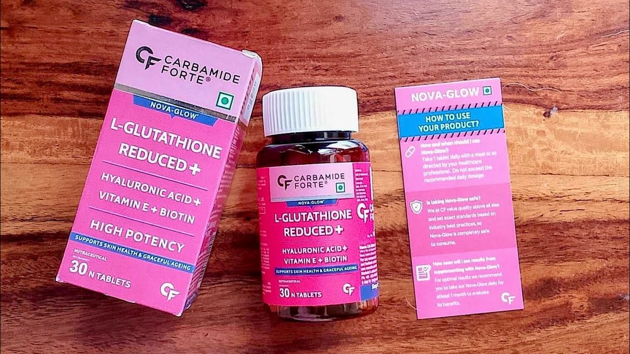 NOVA GLOW |  L- GLUTATHIONE | CARBAMIDE FORTE