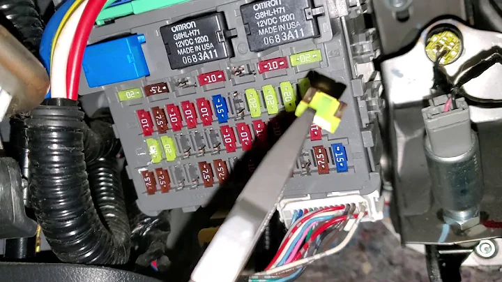 2014 Honda Accord Power Outlet Fuse, Cigarette Lighter Fuse Location