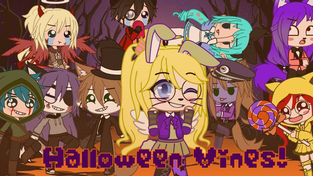 Halloween Vines | Gacha club FT: my main ocs - YouTube