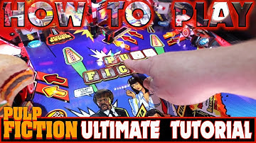 How to play Pulp Fiction Pinball Machine by CGC | Tutorial | Gameplay | Strategy Guide