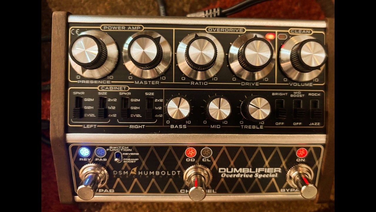 DSM & Humboldt Dumblifier Overdrive Special - with the 1963 Fender
