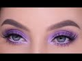 EASY Lilac Eye Makeup Tutorial for Brown Eyes, Green Eyes or Blue Eyes! 💜