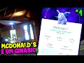 POKÉMON GO #1 - MEU PRIMEIRO POKÉMON ! MCDONALD'S É UM GINÁSIO ?!