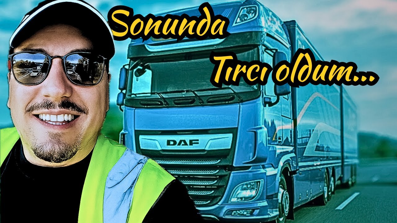 Almanya'daki Tırcılık serüvenim başladı.