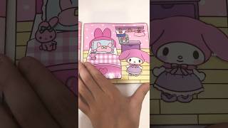 Quiet book🤭 | #asmr #satisfying #aesthetic #cute #sanrio #diy #carft #melody #shorts