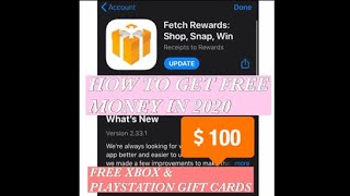 HOW TO GET FREE MONEY 2020!! XBOX & PLAYSTATION GIRT CARDS!! LEGIT!! screenshot 2