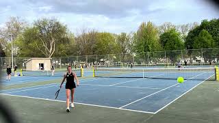 4/29/25 EHS Girls Singles 1 vs Vallivue HS